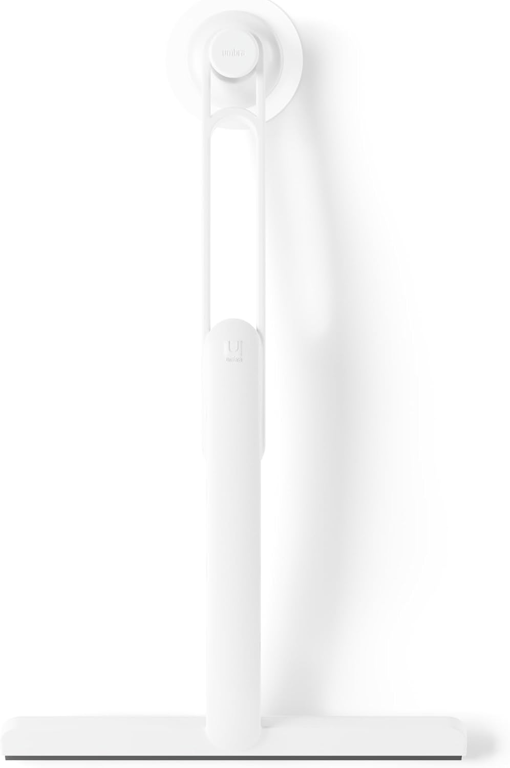 Umbra Flex Adhesive Shower Squeegee, Extendable Handle, 16-Inch, White