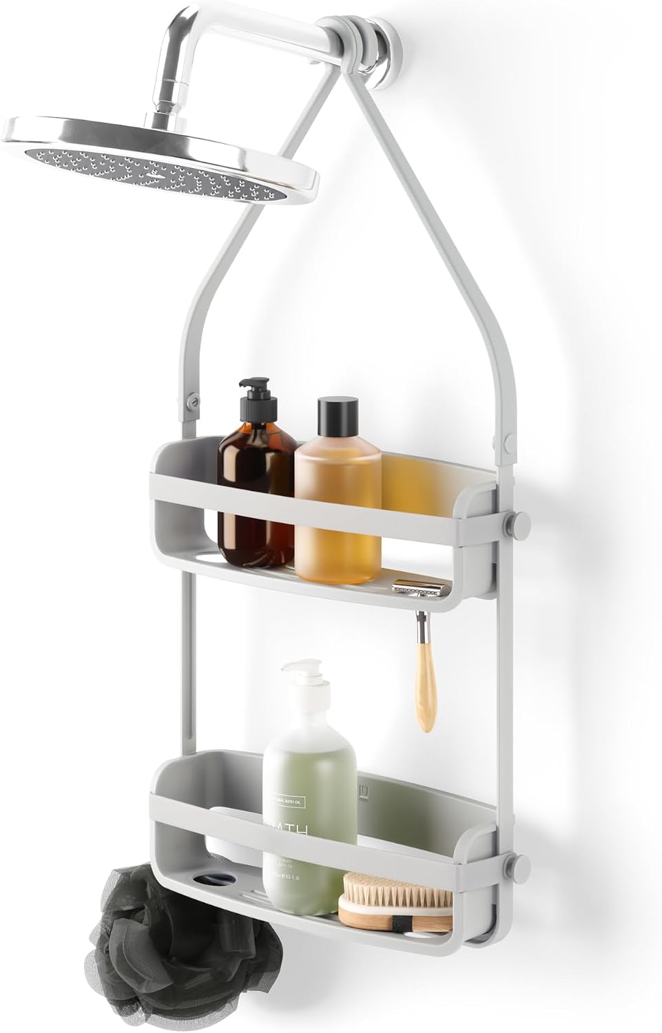 FLEX SHOWER CADDY Grey