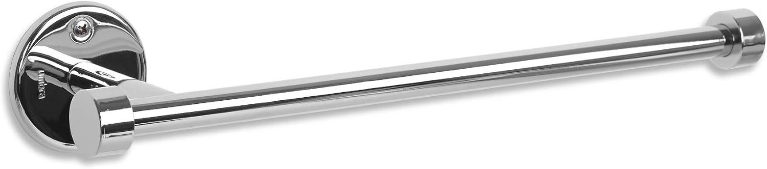 Umbra Cappa Wall Mount or Under The Counter Paper Towel Holder, Chrome