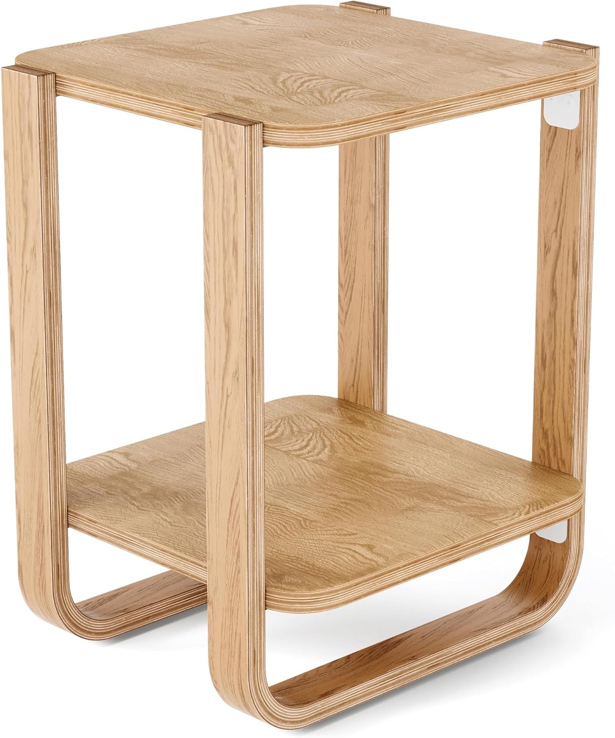 Umbra Bellwood Side Table with Storage, Natural