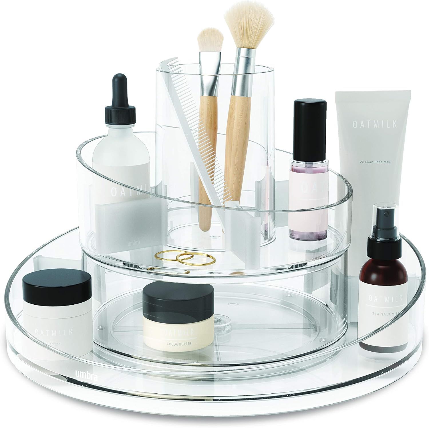 Umbra Cascada Makeup Organizer Clear
