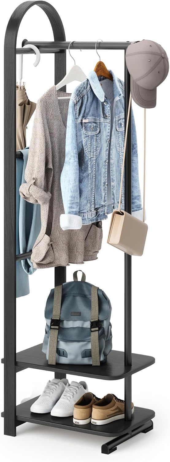 Umbra Bellowood Coat Rack Black