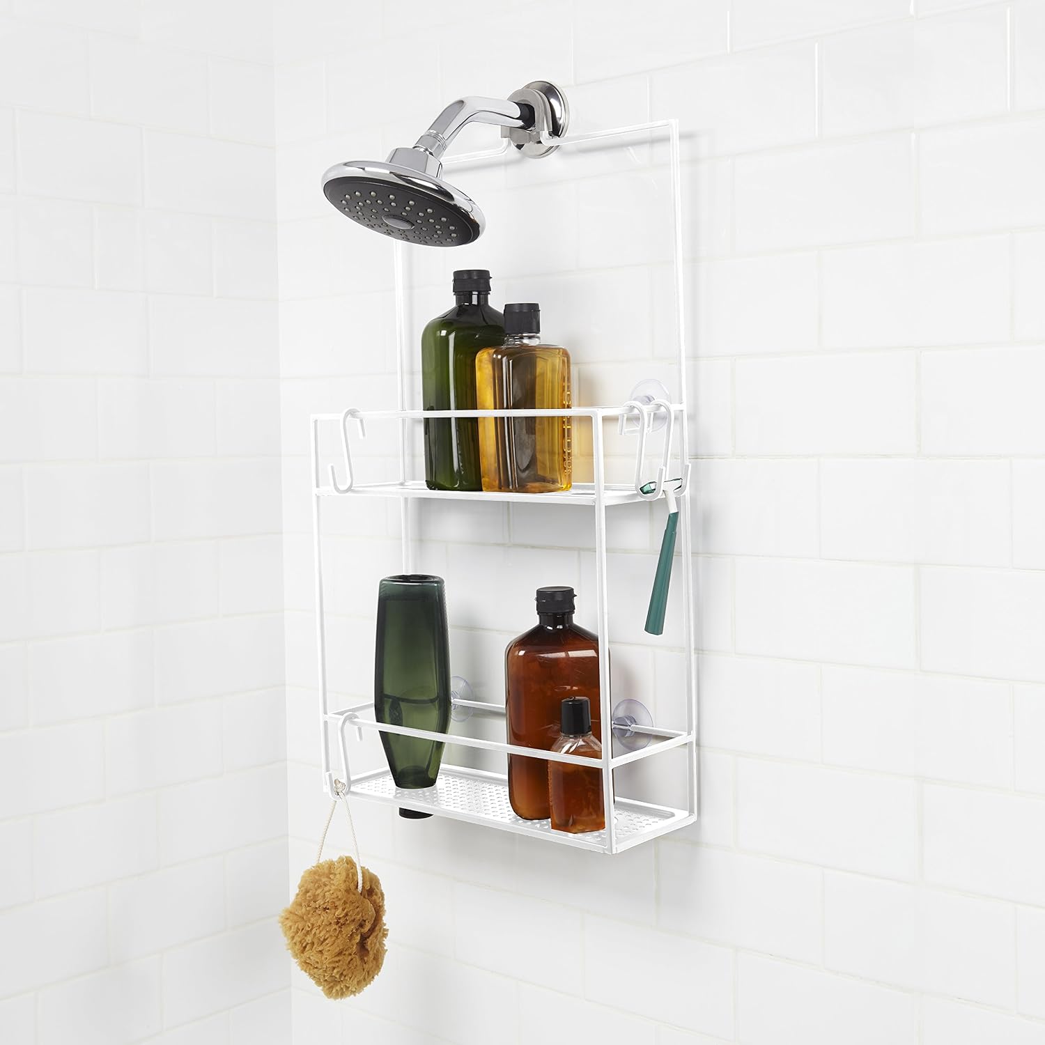 Umbra Cubiko Shower Caddy, White