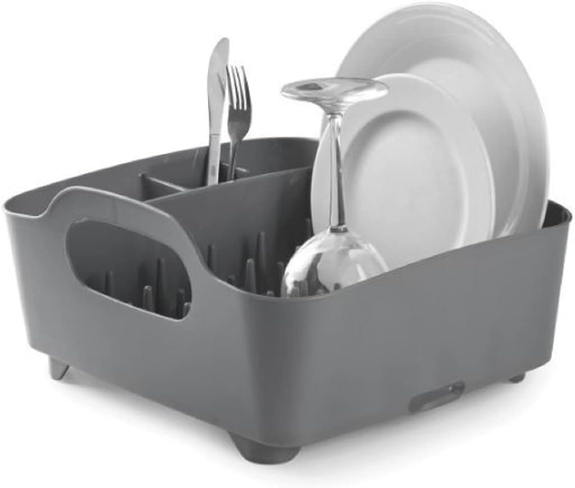 Umbra Tub Dish Rack, Charcoal (330590-149)