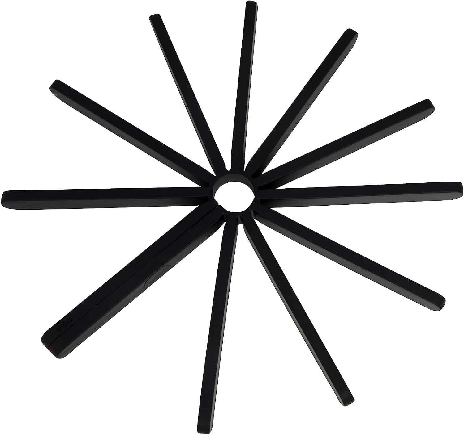 Umbra Fanfare Silicone Trivet (Set of 2), Black