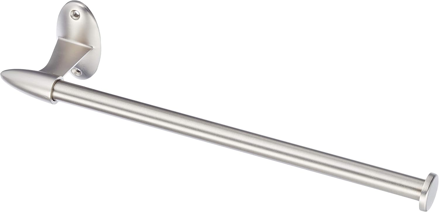 Umbra Stream Metal Wall Mount Paper Towel Holder – Sleek Paper Towel Holder Great for the Kitchen, Nickel