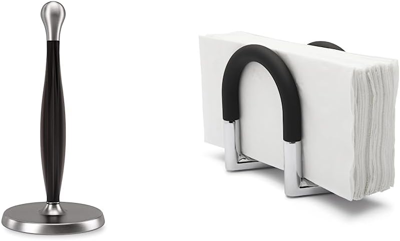 tug Paper Towel Holder & Swivel Adjustable Napkin Holder