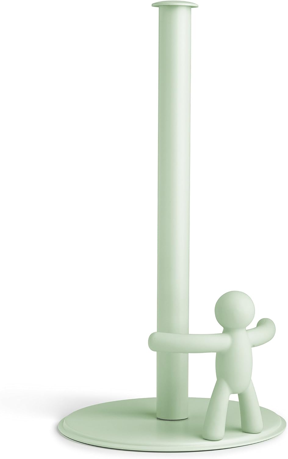 Umbra Buddy Paper Towel Holder, the Original Fun and Functional Soft-Touch Design, Mint Mint Green